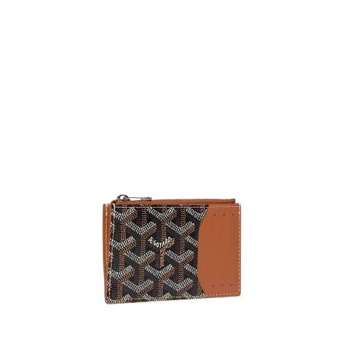 Goyard - Bourbon zipped card holder