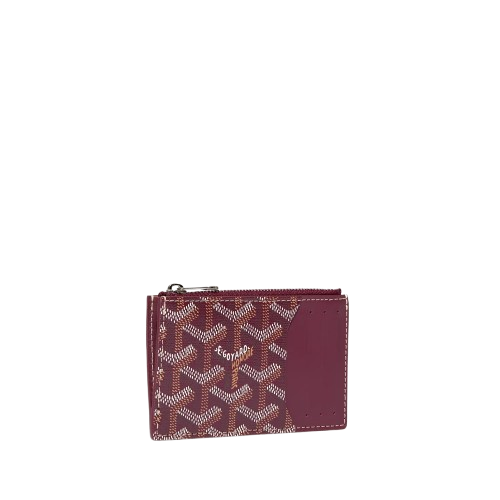 Goyard - Bourbon zipped card holder