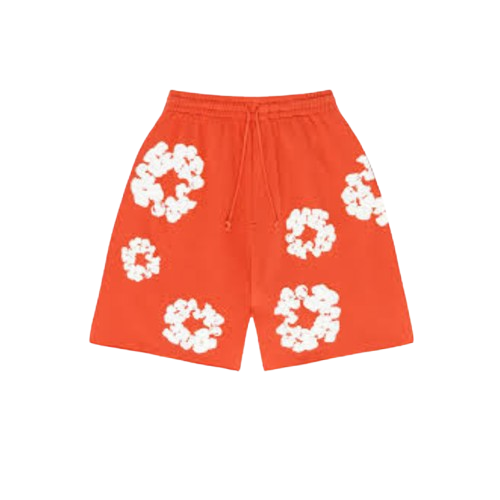 Denim Tears Short con estampado Cotton Wreath