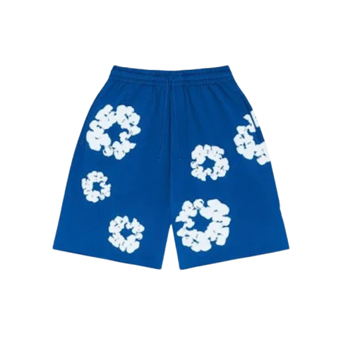 Denim Tears Short con estampado Cotton Wreath