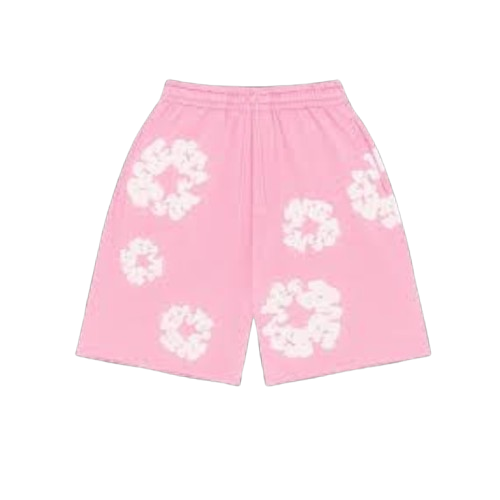 Denim Tears Short con estampado Cotton Wreath