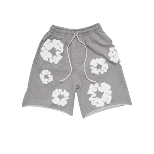 Denim Tears Short con estampado Cotton Wreath