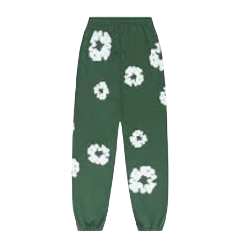Denim Tears pants con estampado Cotton Wreath