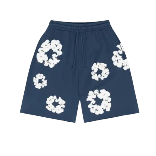 Denim Tears Short con estampado Cotton Wreath