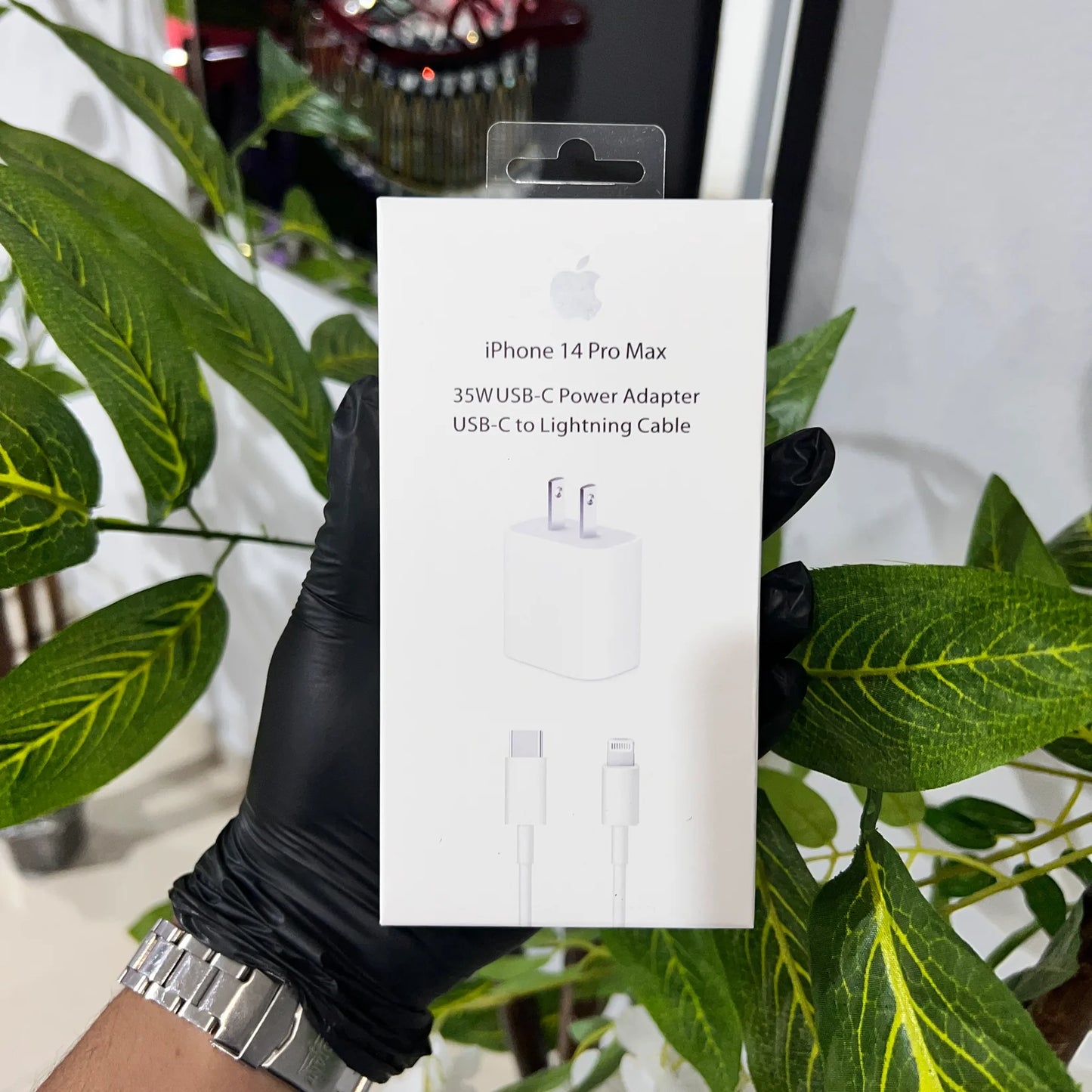 Set Cable y Cubo Lightning a Tipo-C – Certificado MFi 20W