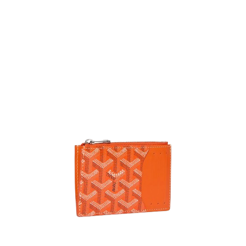 Goyard - Bourbon zipped card holder