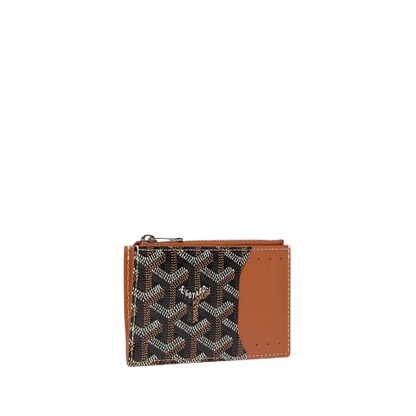 Goyard - Bourbon zipped card holder